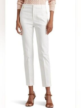 Lauren Ralph Lauren White Dress Pants